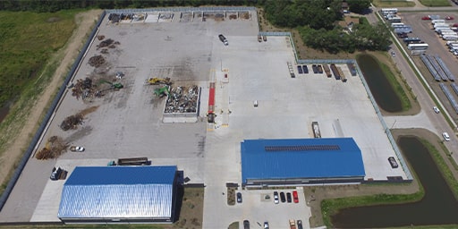 Scrap Processors Inc - Top View of Facility Scrap Processors Inc - Top View of Facility