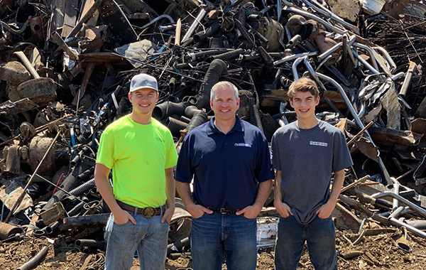 Scrap Processors Inc. - David Silverstein and his sons
