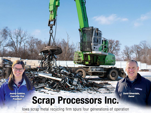 Scrap Processors Inc. featured in Road Signs Magazine